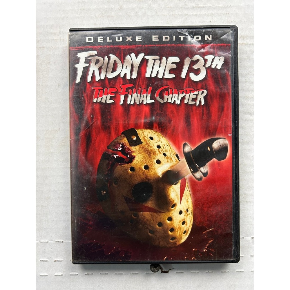 Friday the 13th The Final Chapter Deluxe Edition DVD Horror Slasher Retro 80s